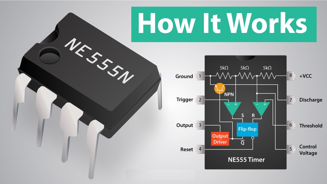 Mạch tạo xung dụng IC 555 có nguyên lý hoạt động như thế nào?